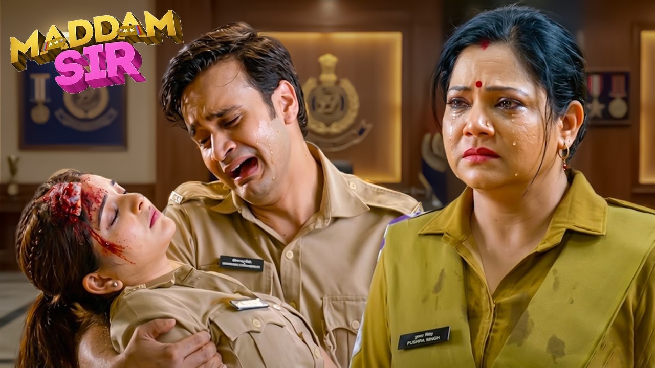 पुष्पाजी को बचाते-बचाते घायल हुई संतू क्या चिता बचा पाएगा उसकी जान? | Madam sir | New Ep