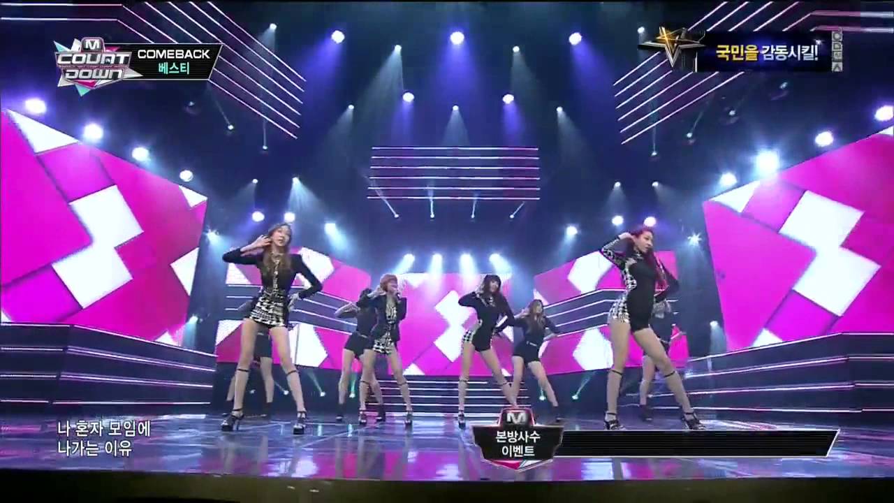 131017 BESTie - Love Options_COMEBACK STAGE @ M! Countdown [720P]