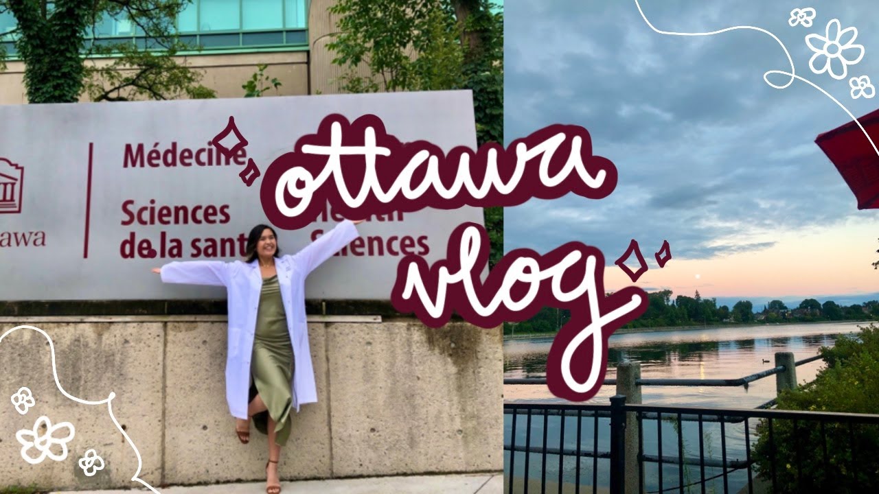 ottawa vlog | white coat ceremony, o-week, moving in 🌿