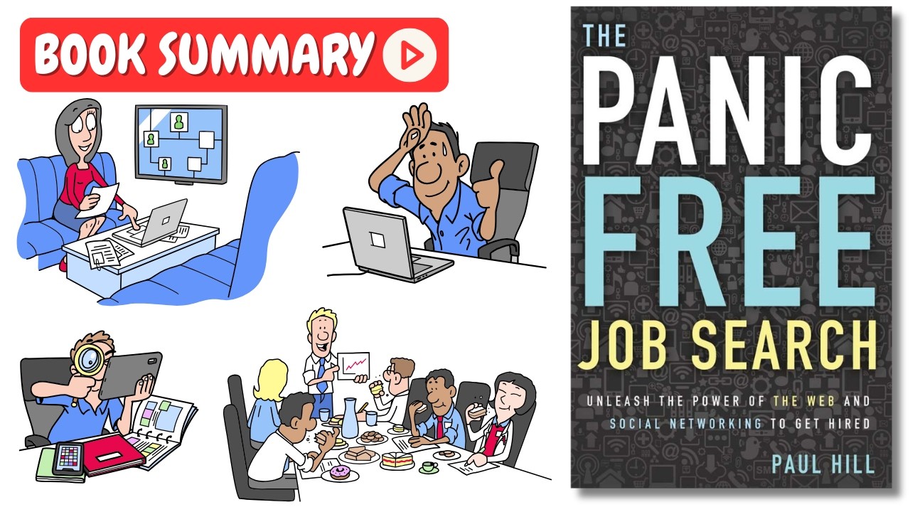 The Panic Free Job Search by Paul Hill [Book Animated Summary] | Key Lessons in Under 10 Minutes