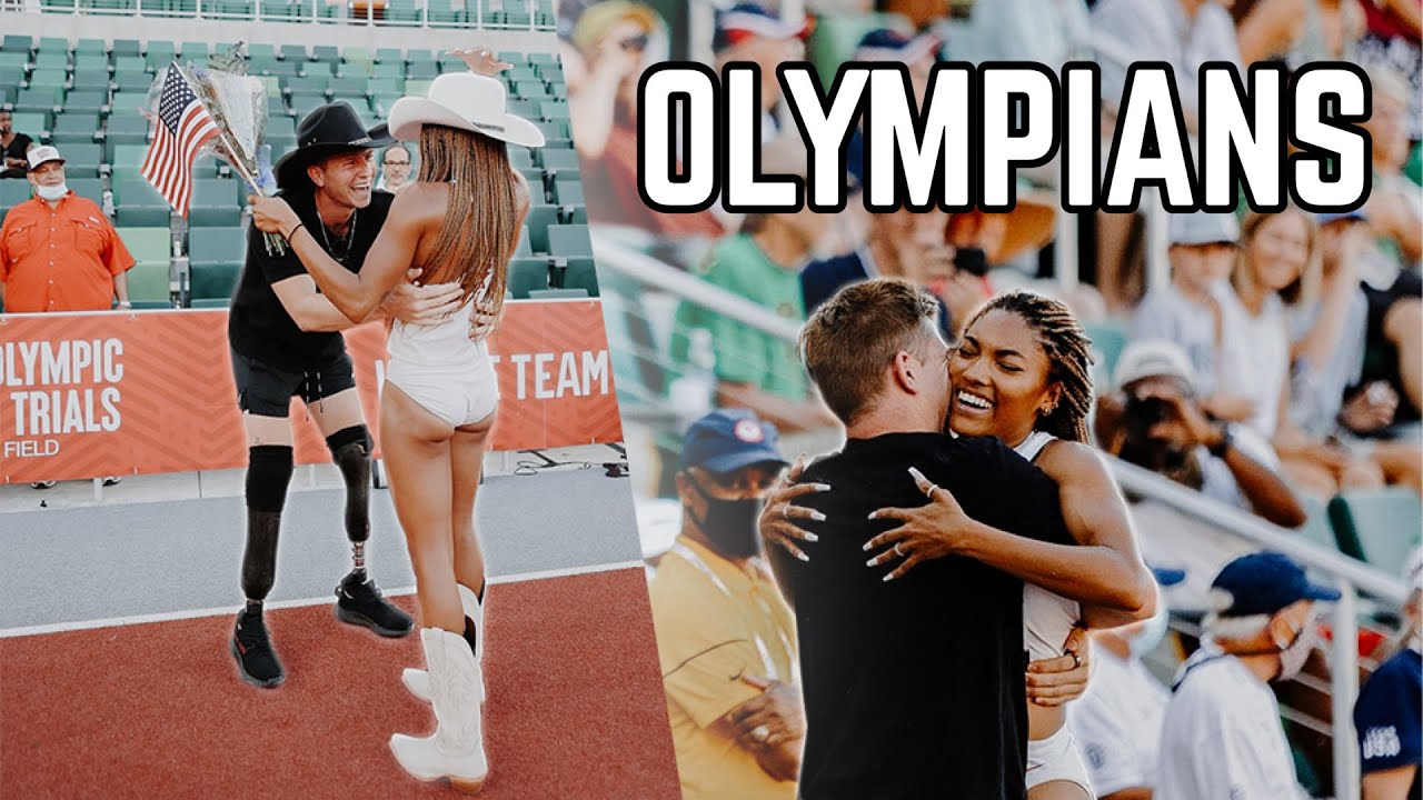 The Day Tara Davis Became an OLYMPIAN *OLYMPIC COUPLE* Tara and Hunter