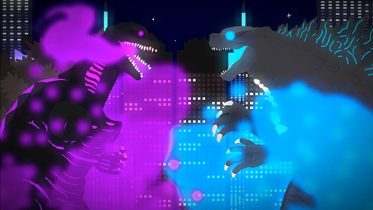 godzilla 2021 vs Shin Godzilla | monsterverse vs toho | PPANIMAN | animation
