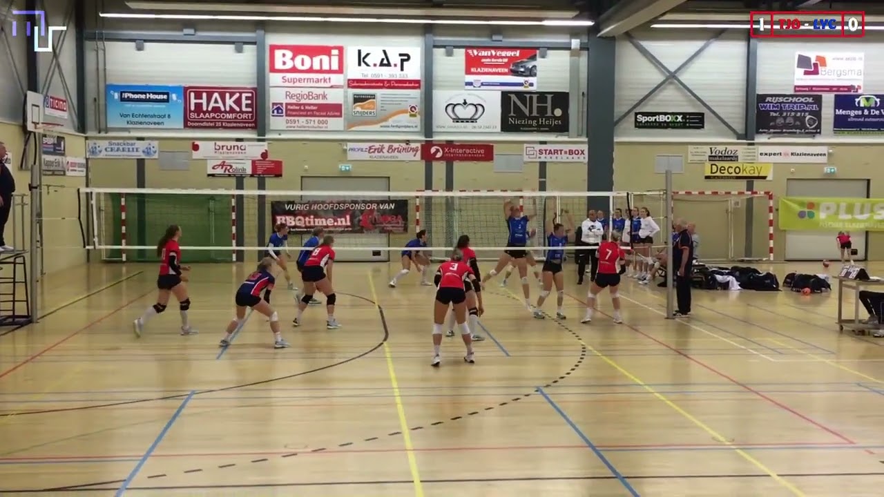 Volleybal Dames 2e Divisie A: BBQ Time Tjoba D1 - Lycurgus D1 [21-01-2023]