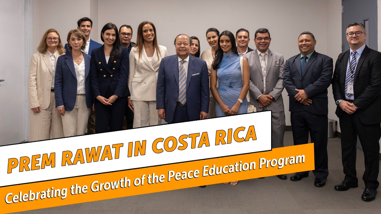 Prem Rawat in Costa Rica: Celebrating the Growth of the Peace Education Program
