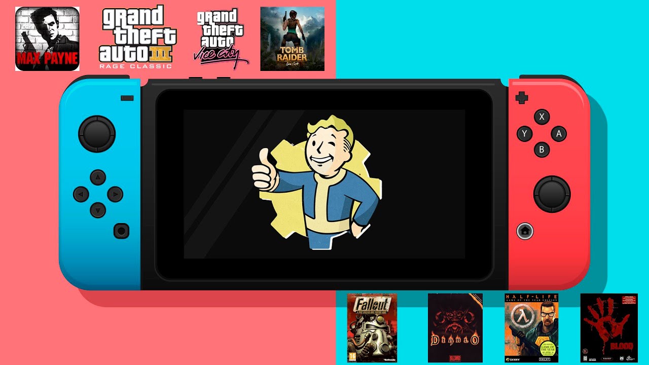 Fallout on Switch?! Custom ports of Nintendo Switch games.
