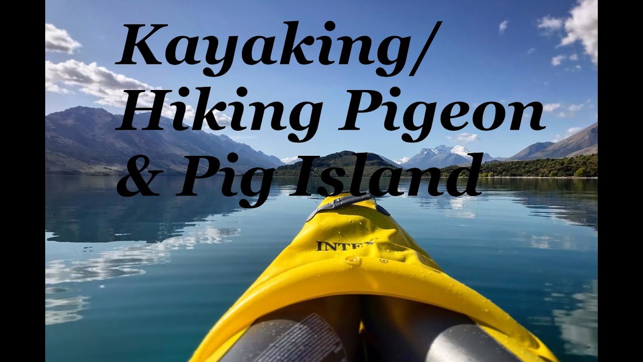 Kayaking Pigeon Island. SPECTACULAR island in the NZ Southern Alps!