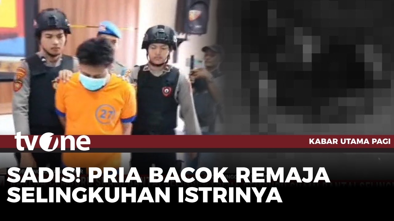 Tanpa Ampun! Suami Bantai Selingkuhan Istri Dengan Celurit | Kabar Utama Pagi tvOne