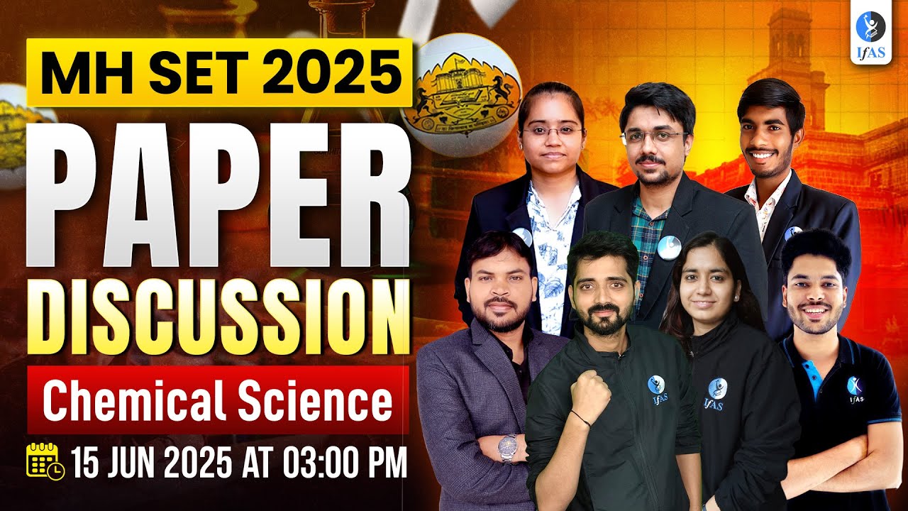 MH SET Chemistry Paper Discussion 2025 - Complete Paper Analysis | IFAS