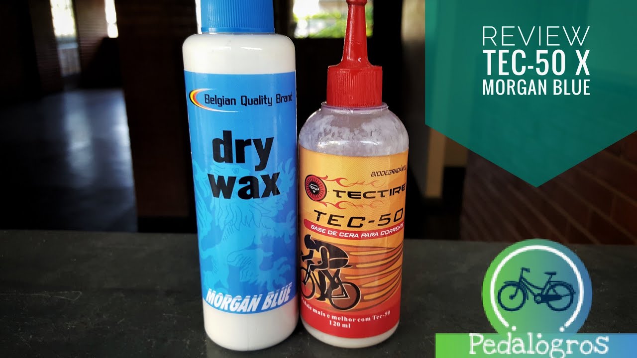Review comparativo - Lubrificantes a base de cera- Tectire Tec-50 x Morgan blue dry wax