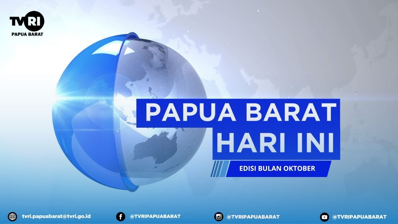 🔴LIVE STREAM  || PAPUA BARAT HARI INI || EDISI  24 OKTOBER 2025 || TVRI PAPUA BARAT