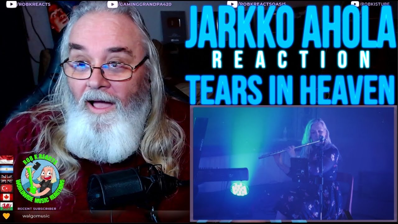 Jarkko Ahola Reaction - Tears In Heaven - Eric Clapton Cover - Requested
