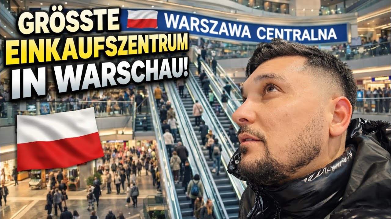 Größer als in Berlin? DAS größte Einkaufszentrum in Warschau!