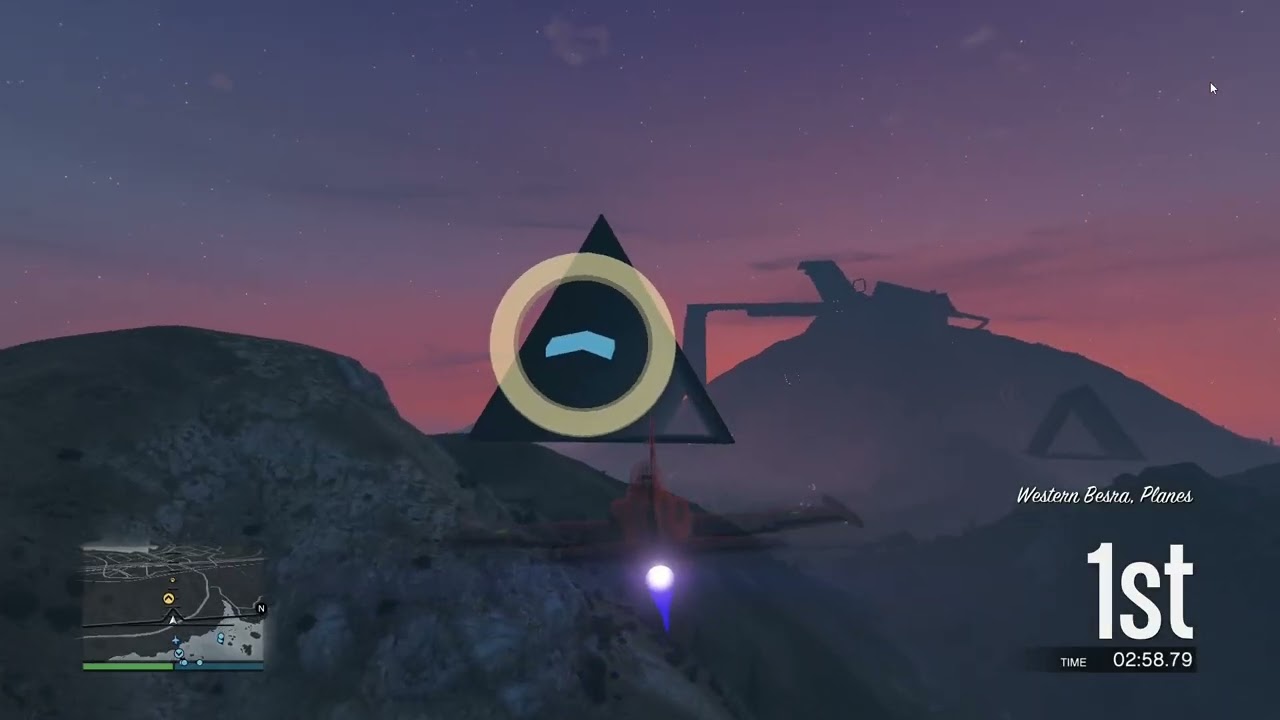 GTA 5 Enhanced Online - Transform Neon mountain