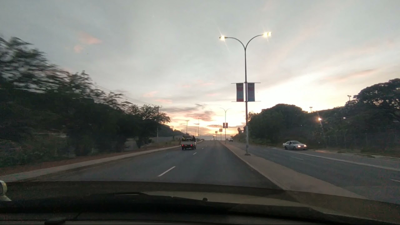 Morning drive to Jackson International Airport, Port of Moresby. Papua New Guinea. #workandtravel