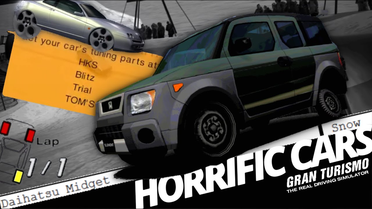 We made the Worst Cars Possible for each other in Gran Turismo 4 Online