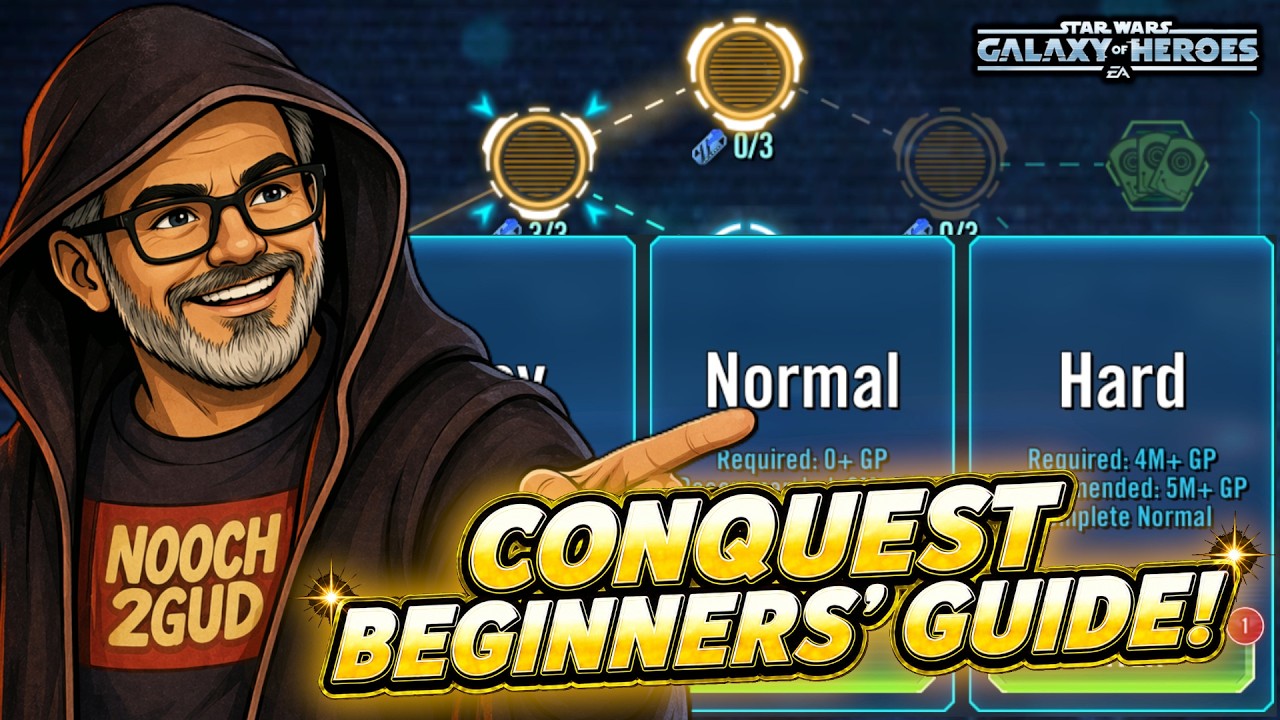 Гайд по режиму &laquo;Завоевание&raquo; для новичков!!! Star Wars: Galaxy of Heroes