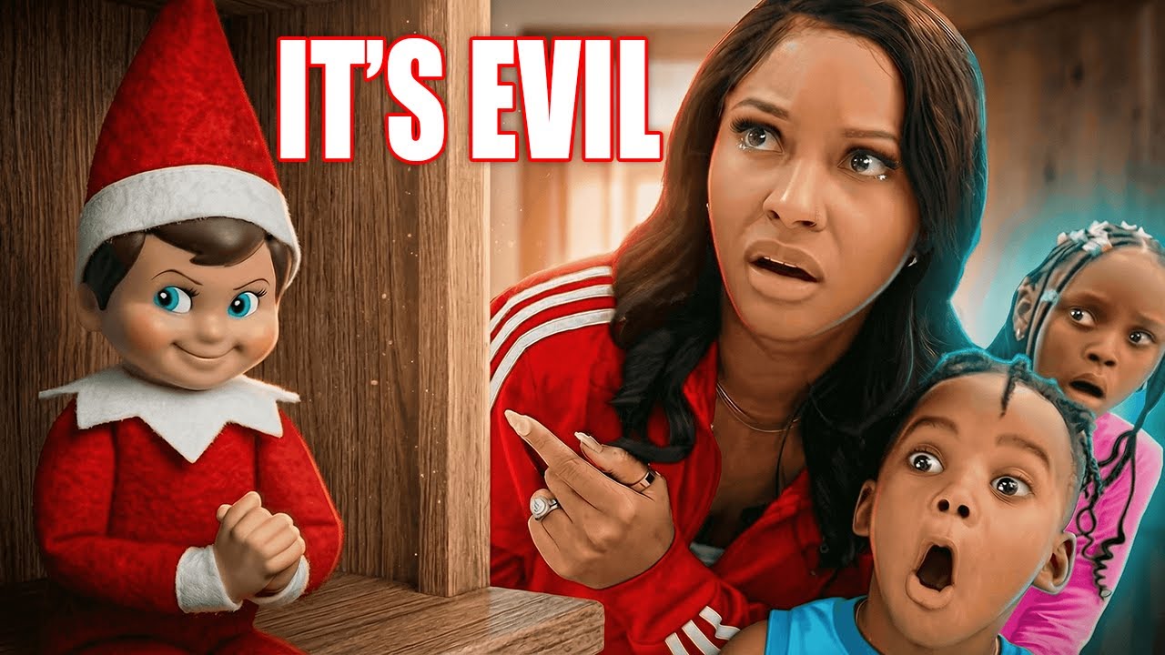 Our NEW House Is HAUNTED By An Elf on the Shelf