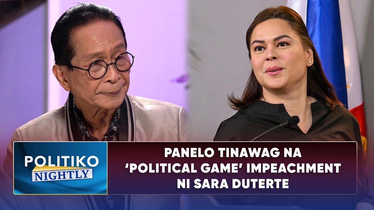 Panelo tinawag na ‘political game’ impeachment ni Sara Duterte