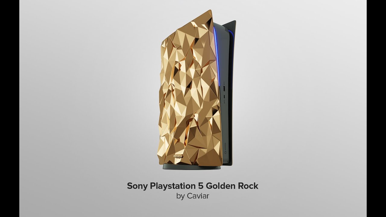 Gold Sony Playstation 5 Golden Rock will cost $ 499 000.