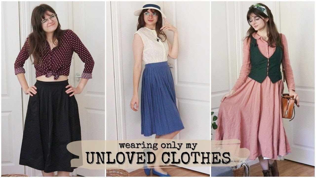 Wearing Only My Unloved Clothes For A Week 👗 Rediscovering My Wardrobe