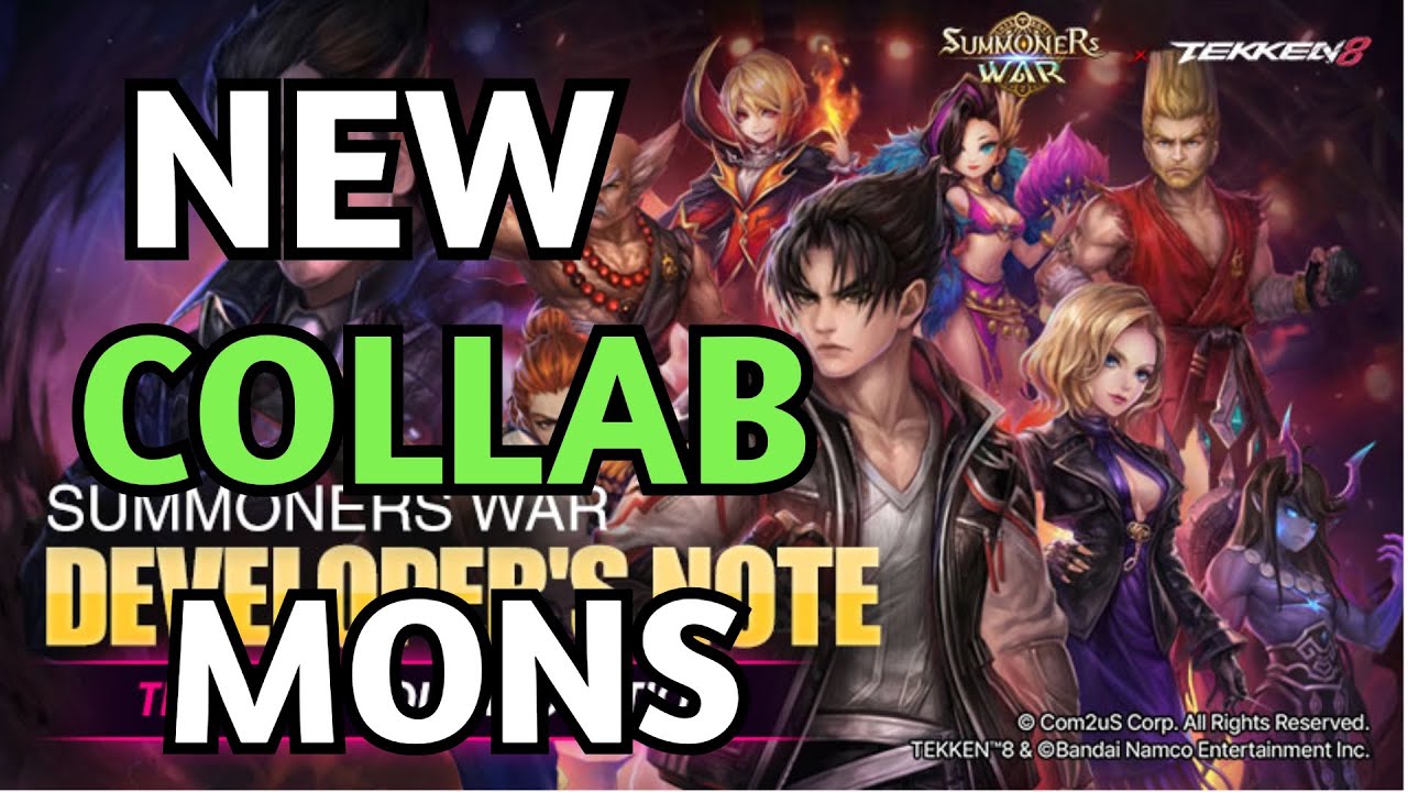 New Tekken 8 Collab Monsters Move Early Teaser in Summoners War.