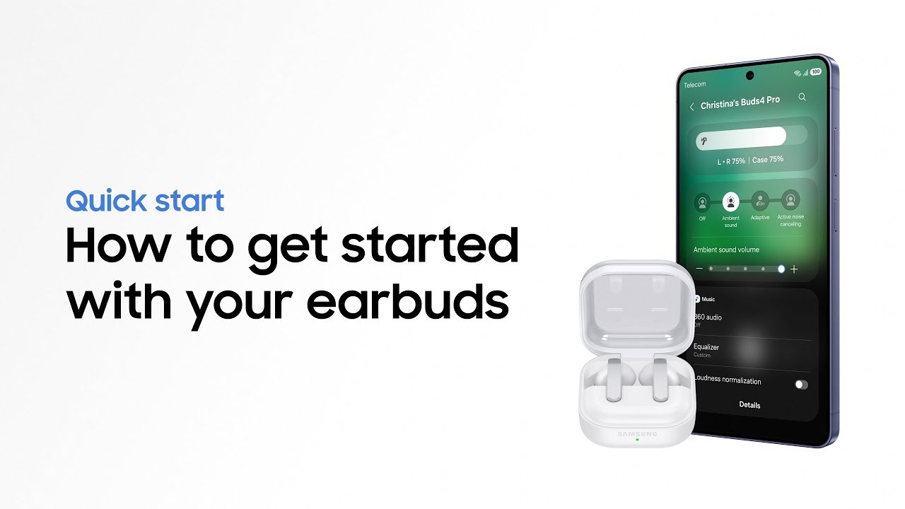 How to easily connect and use | Galaxy Buds4 Series | Samsung