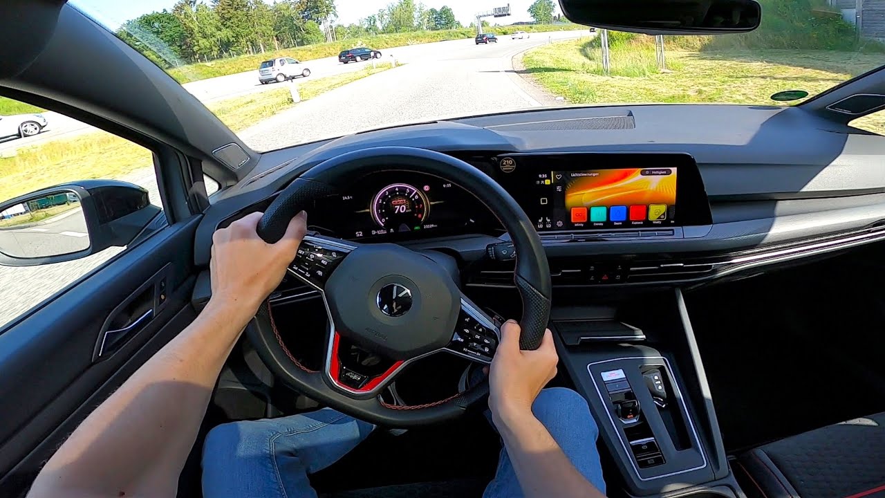 2021 VW Golf 8 GTI Clubsport 45 - pov test drive