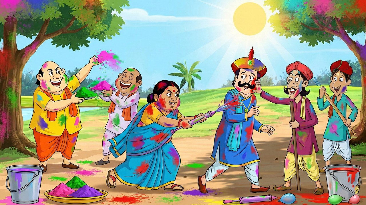 গোপাল ভাঁড় সবার সঙ্গে হোলি খেলেছিলেন | Gopal Bhar - গোপালভাঁড় | New Episode 2026