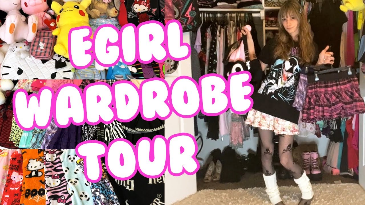 Full Wardobe Tour - ✨ Egirl / Scene / Emo / Jfashion ✨