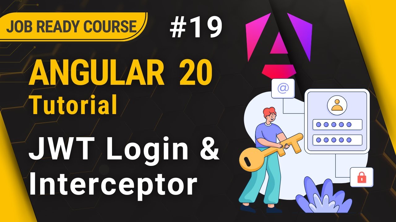JWT Login Page in Angular | Interceptor | Angular 20 Tutorial | Part 19