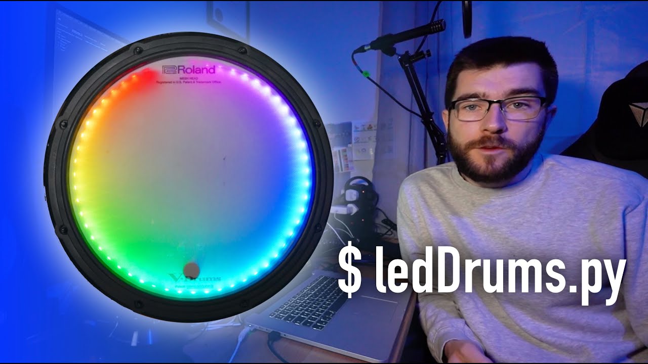 LED Drums  - Algorithm Explained!
