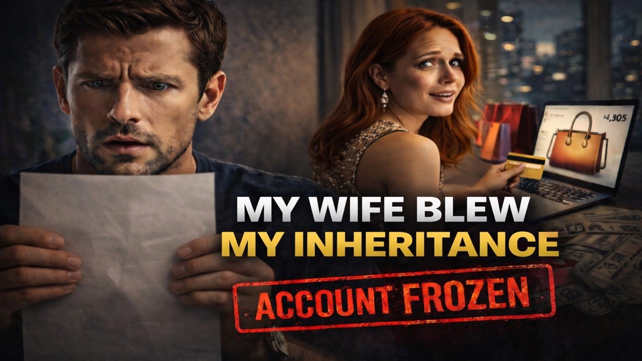 My Wife Spent My Inheritance Behind My Back… So I Froze Every Account