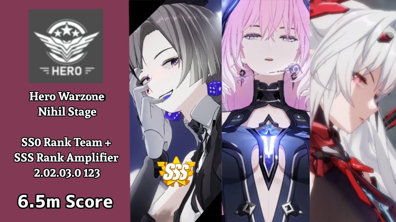 Punishing Gray Raven | Nihil Warzone - 6.5 m Score | SSS rank Lilith Support | 2.02.03.0 123.