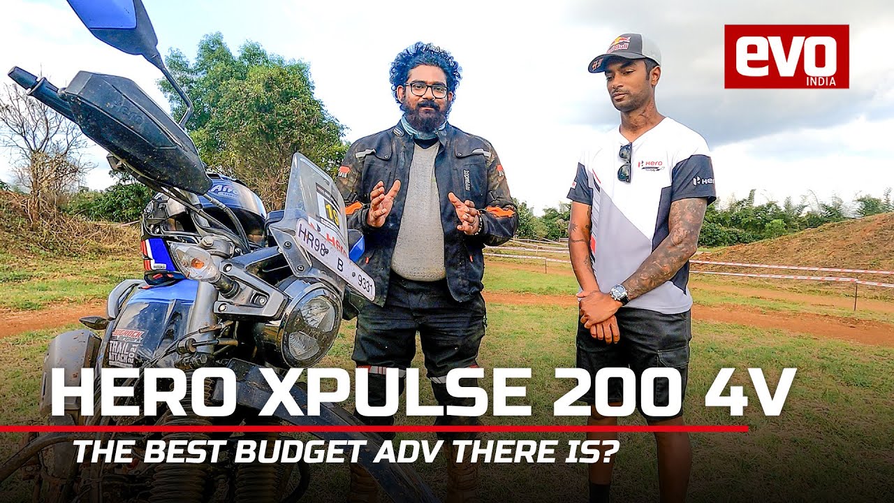 Hero Xpulse 200 4V | Ride to meet CS Santosh | BigRock Dirtpark | 2022 | evo India