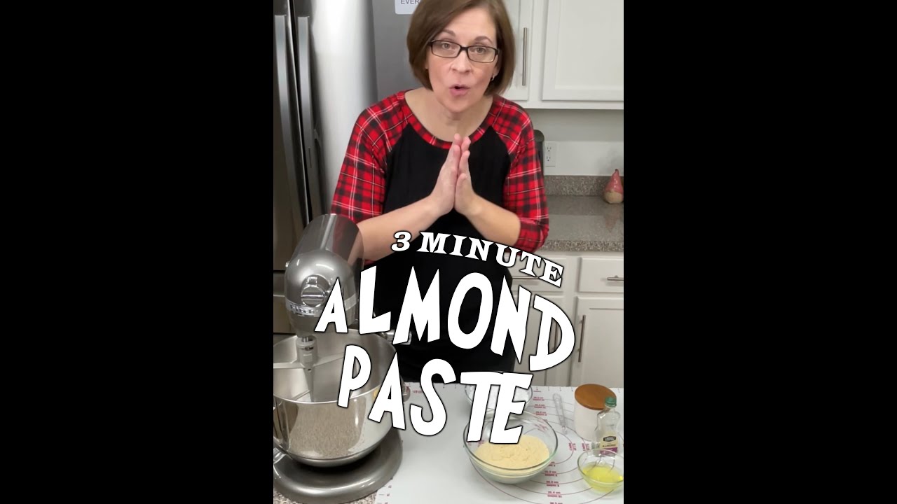 Almond Paste in three minutes!