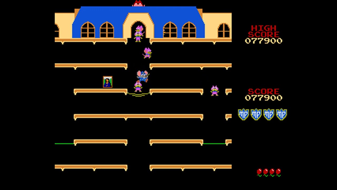 Mappy (Jakks Pacific Plug N Play 2004 on MAME)