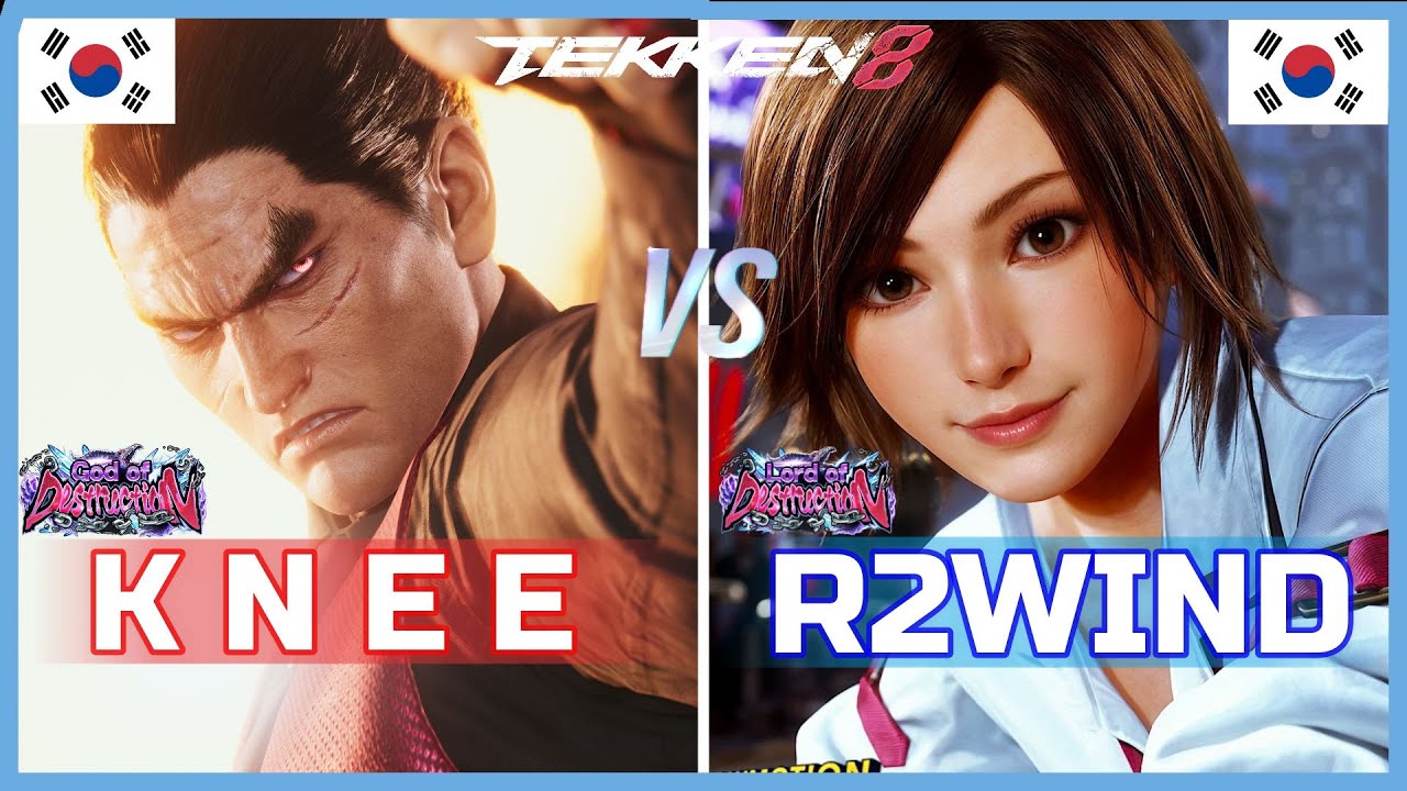 T8 ▰ KNEE (Kazuya) Vs R2WIND (Asuka) ▰ Tekken 8 High Level Gameplay
