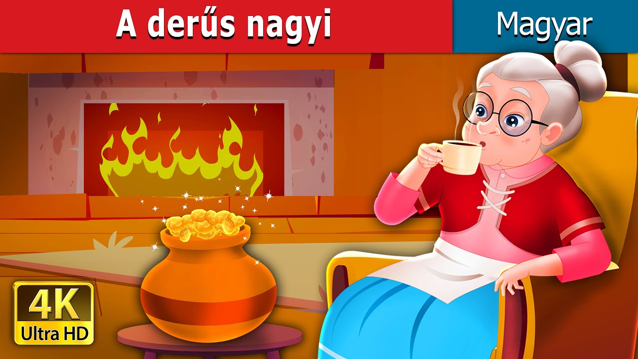 A derűs nagyi | The Cheerful Granny in Hungarian | @HungarianFairyTales