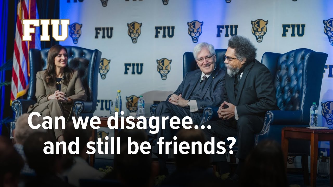 Cornel West & Robert George: Can We Disagree Without Hate? | Full FIU Event
