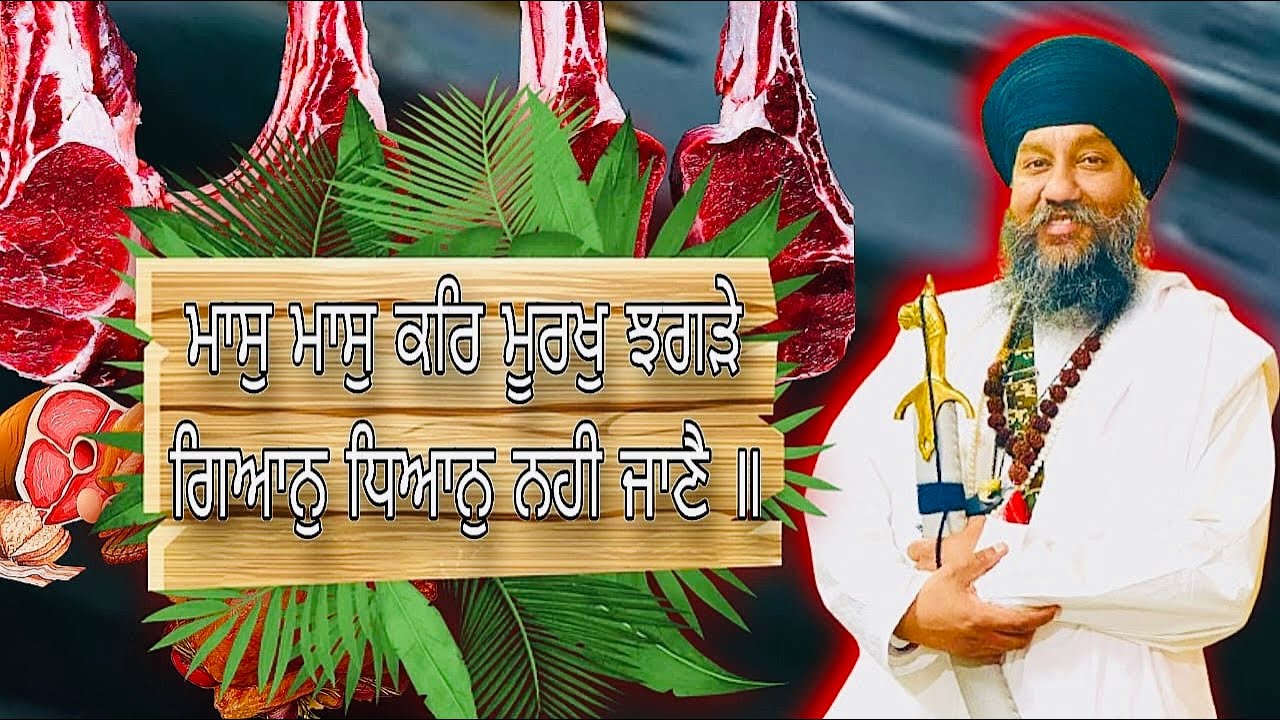 ਕੀ ਮਾਸ ਖਾਣਾ ਚਾਹੀਦਾ ਹੈ ?॥ #punjabi ॥ Baba Gurpreet Singh Udasin || #discussion