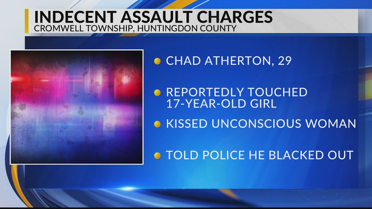 Man charged with groping teen, kissing unconscious woman while intoxicated
