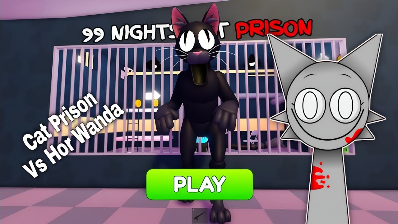 99 Night Cat Prison vs Horror Wenda 