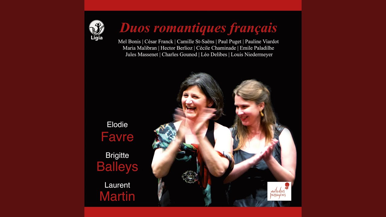 Trois mélodies, deux duos et un trio, Op. 2: IV. Marine