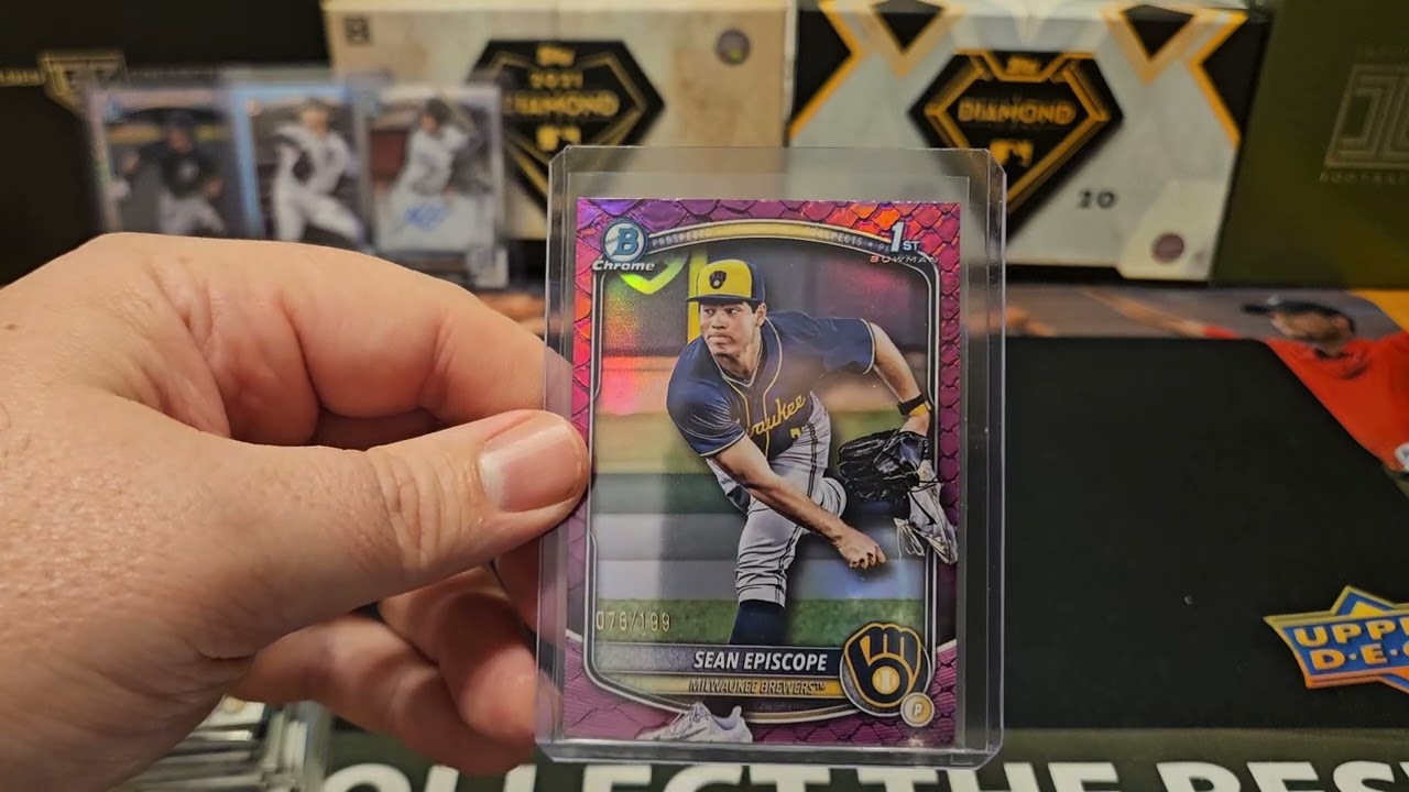 Meelypops Breaks Summary - 2025 Bowman Draft | 4 Teams, Bubble Gum Autograph 