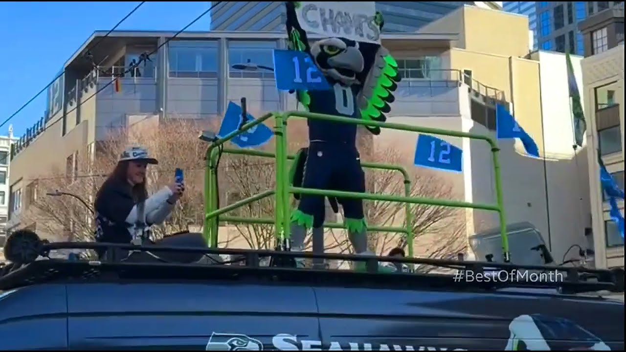 😍Best Moments:Seahawks Super Bowl Parade 2026[Part - 2]#parade #superbowl #seahawks #nfl #superbowl