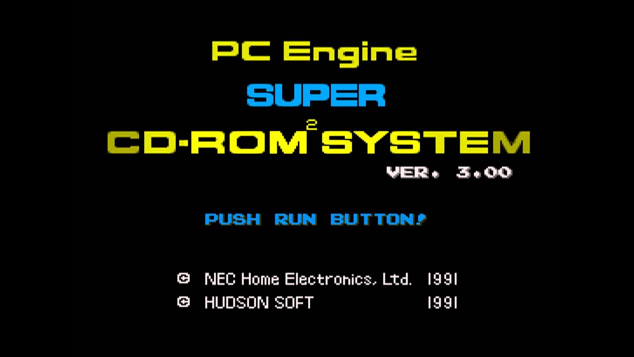 Super CD-Rom System Card (v3.0) - PC Engine [MESS] [shortplay]