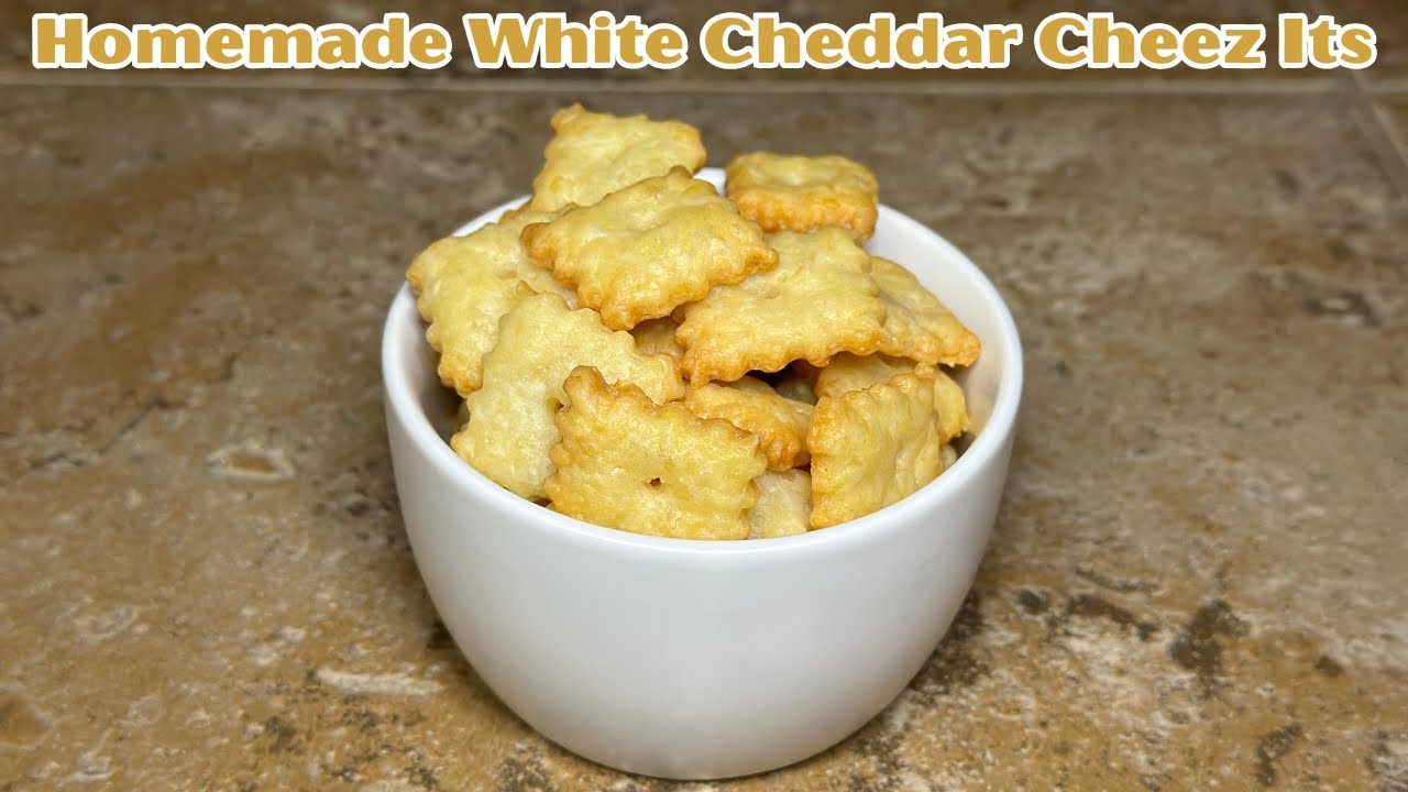 Super Easy White Cheddar Cheez Its