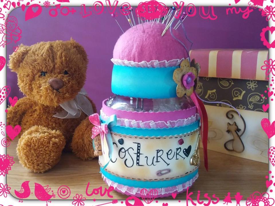 ¡Costurero Vintage en Foamy! 💕 Art Foamy Creative 💕