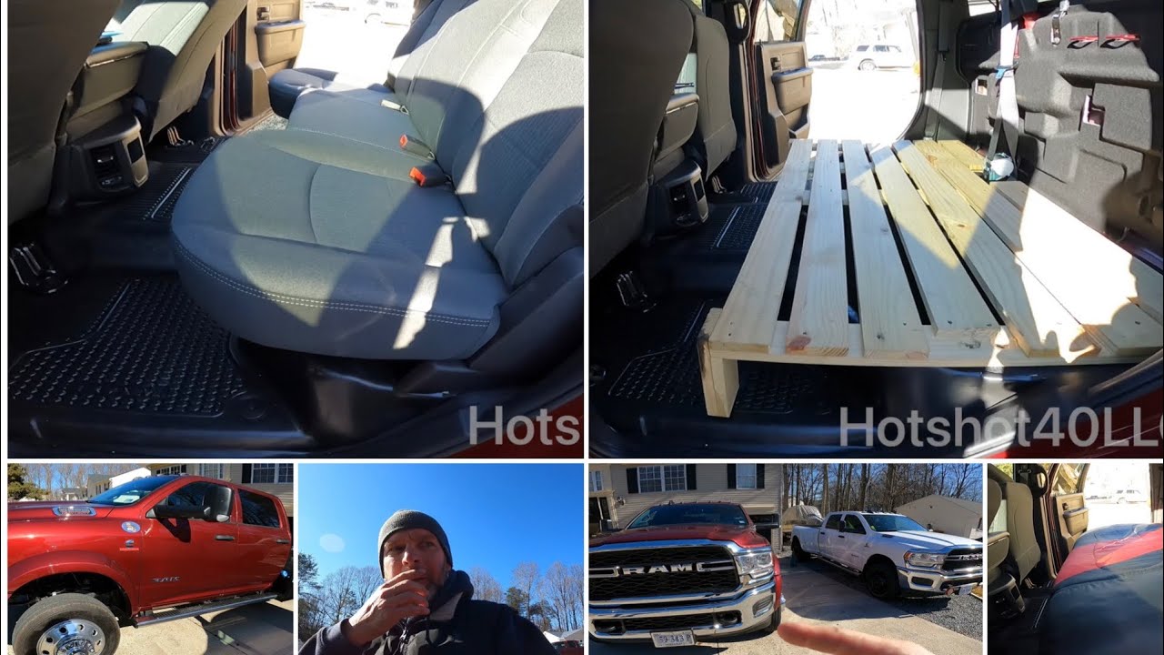 #Hotshot40LLC | RAM 5500 Project begin here, part 2 | Installing my sleeper 🛏