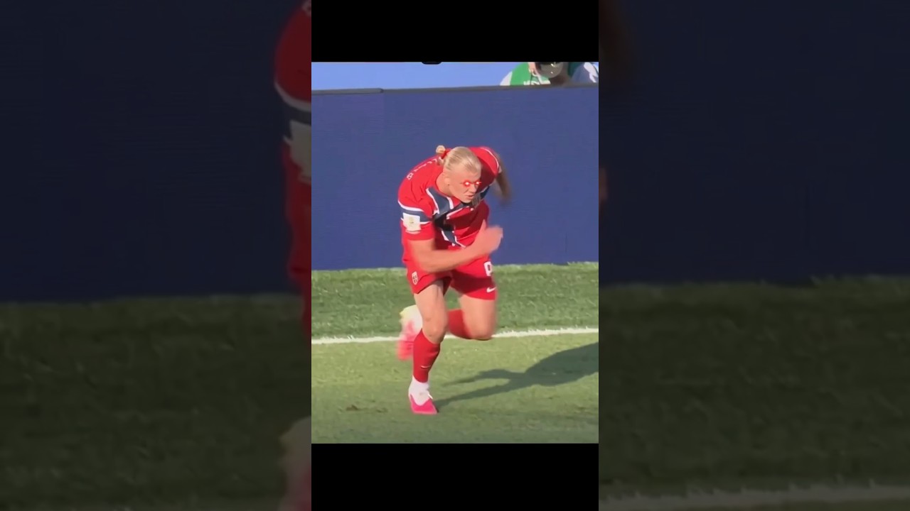 Iraq's Defender Saw Haaland Coming And Looked TERRIFIED 😱 World Cup 2026 #soccer #football
